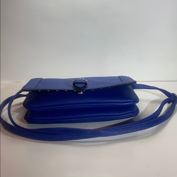 Merona Blue Crossbody Bag - Picture 5 of 14